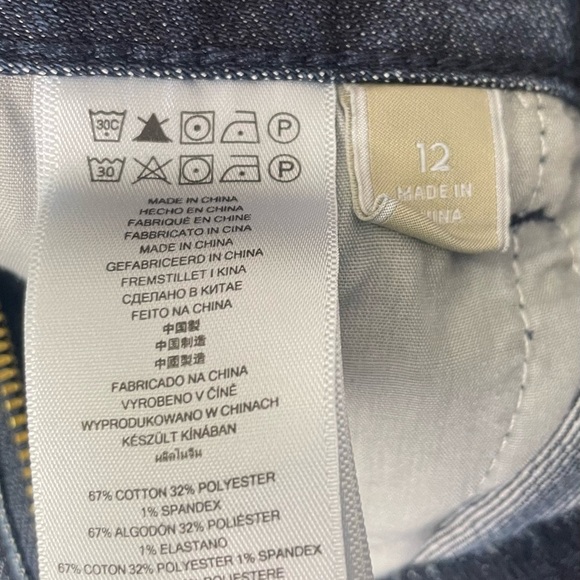Michael Kors Dark Blue Denim Jeans size 12 - Picture 8 of 8